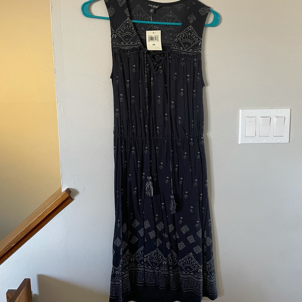 Navy dress BRAND NEW